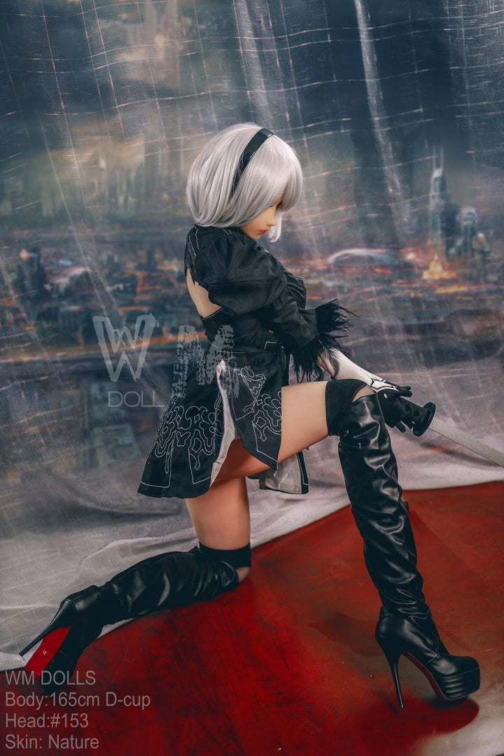 WM | 2B Anime 5ft 5/ 165cm D Cup Cosplay Sex Doll - Fight Angel