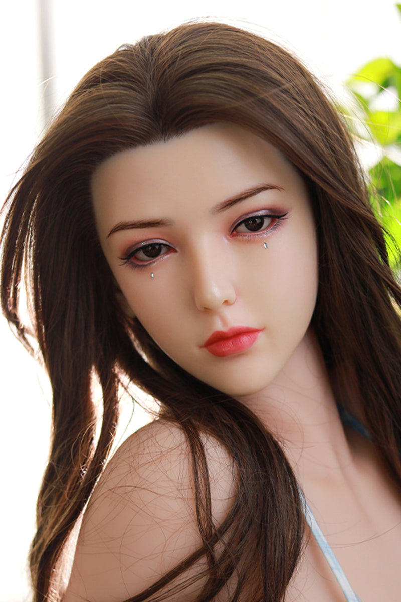 5ft7 (170cm) Japanese Style Big Breast Silicone Sex Doll - Hachi(5 Sizes)