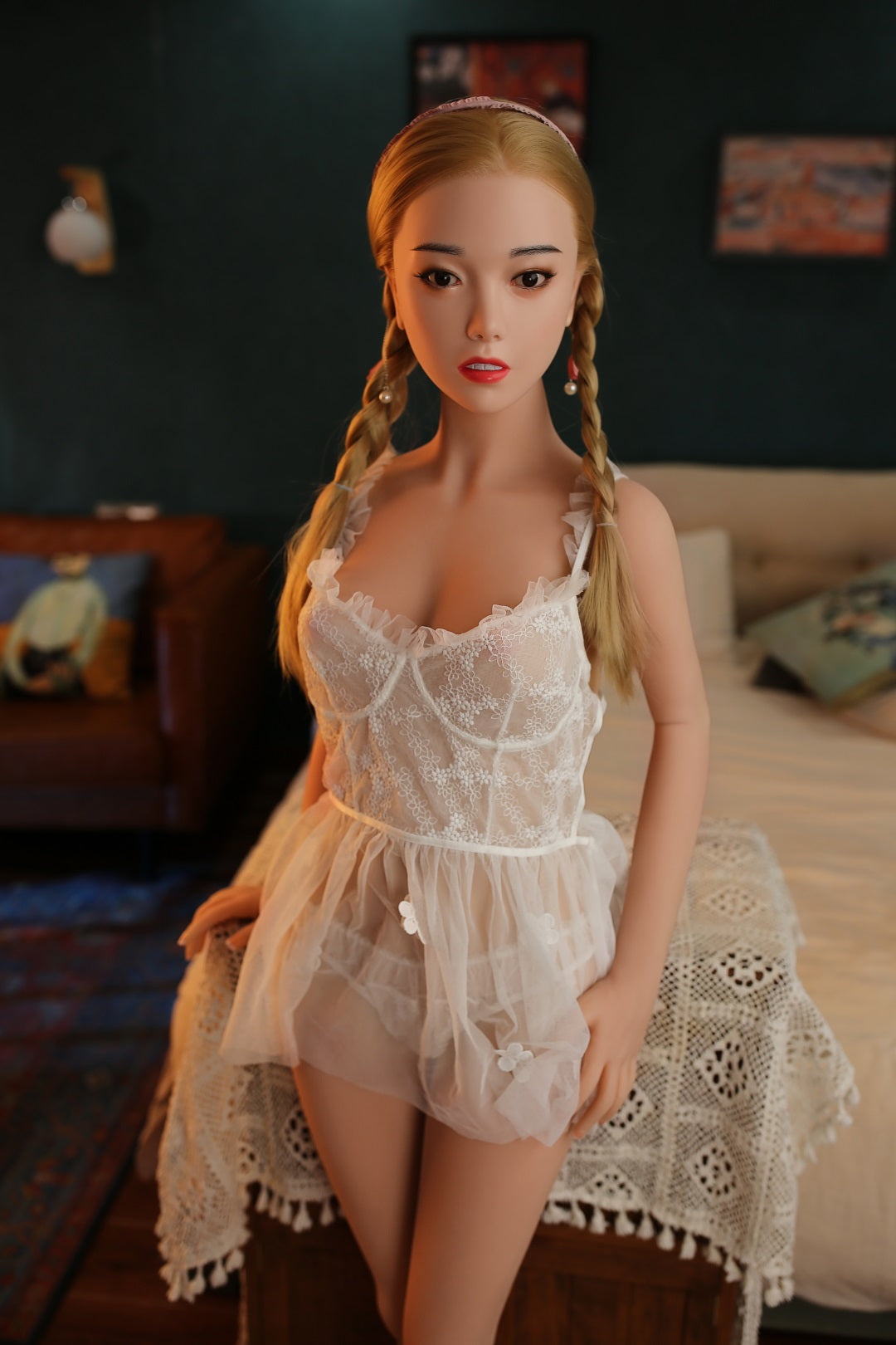 5ft 2 /157cm Small Breast Pretty Realistic Sex Doll - Mat