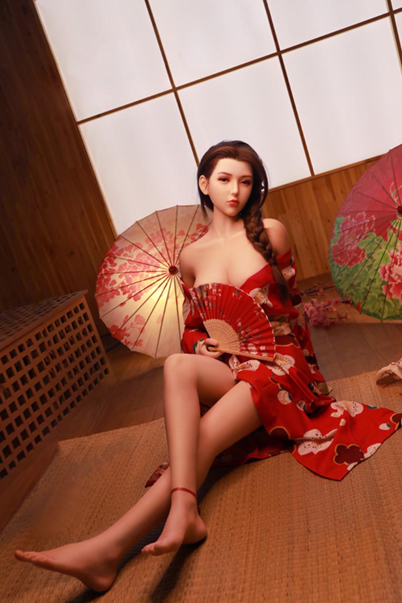 165cm/5ft5 Lifelike Silicone Sex Doll - Aki