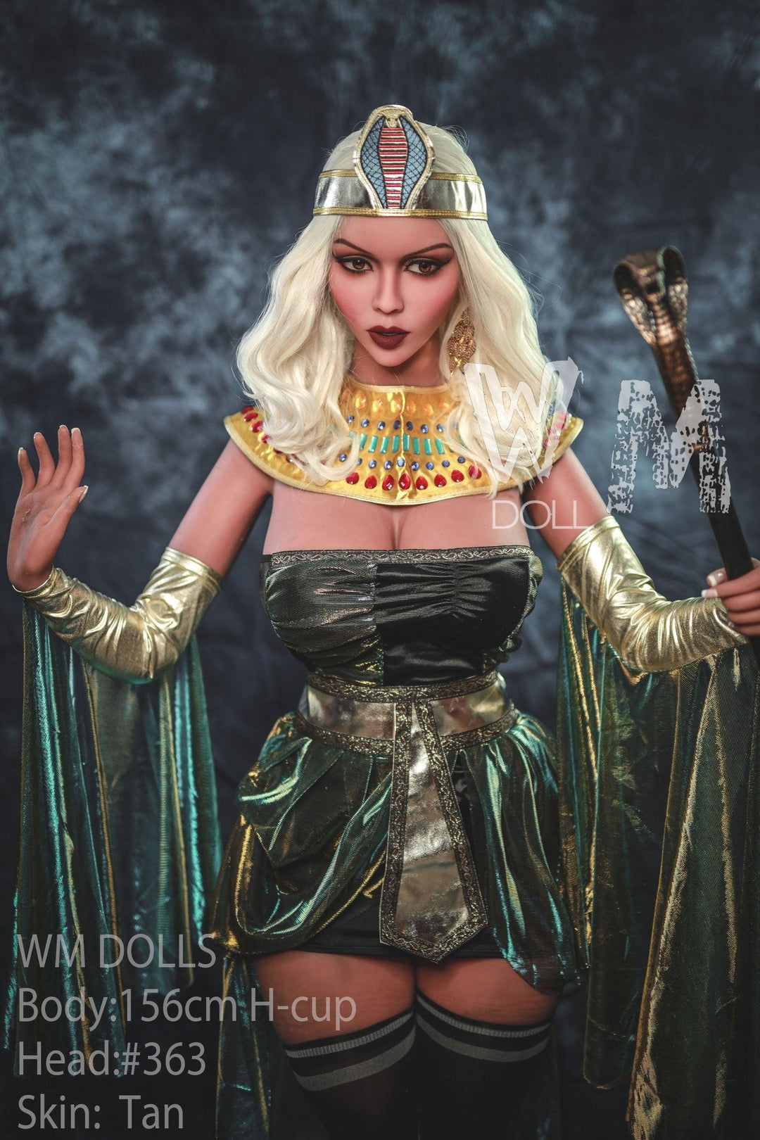 WM | 5ft 1/ 156cm Size Plus Sex Doll - Nefertiti