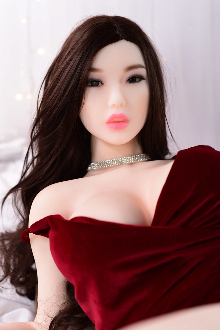 6YE | 5ft5/165cm große Brüste elegante asiatische japanische Sexpuppe - Josie