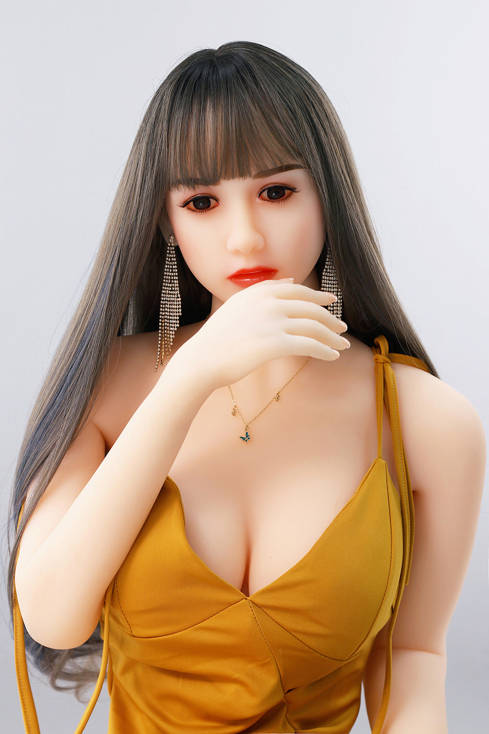 SY Doll | 165cm/5ft5 スウィートな小胸アジアン リアル TPE セックスドール - グレタ