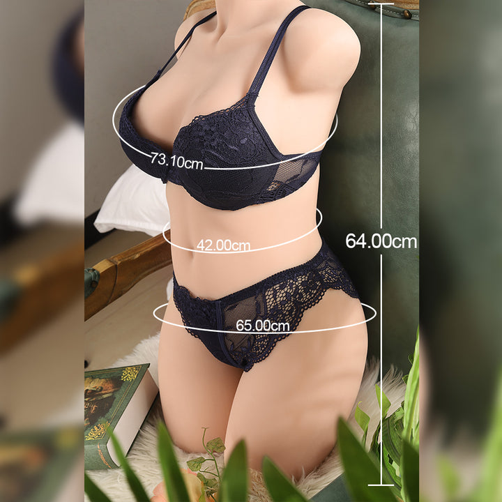 64cm/25.2in Torso Sex Doll Wth Automatic Sucking Vagina - Isabella (In Stock US)