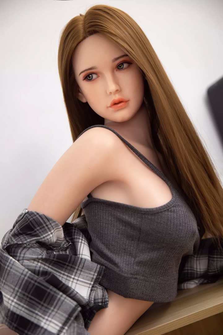 Clover - Big Boobs Sexy Realistic Silicone Sex Doll With Blonde Hair (5 Sizes)