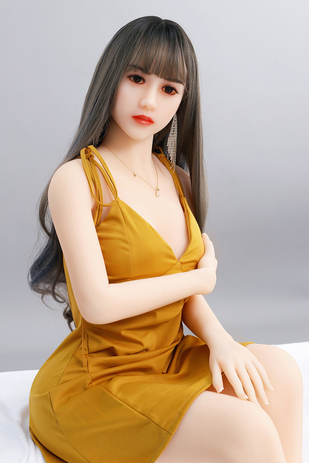 SY Doll | 165cm/5ft5 スウィートな小胸アジアン リアル TPE セックスドール - グレタ