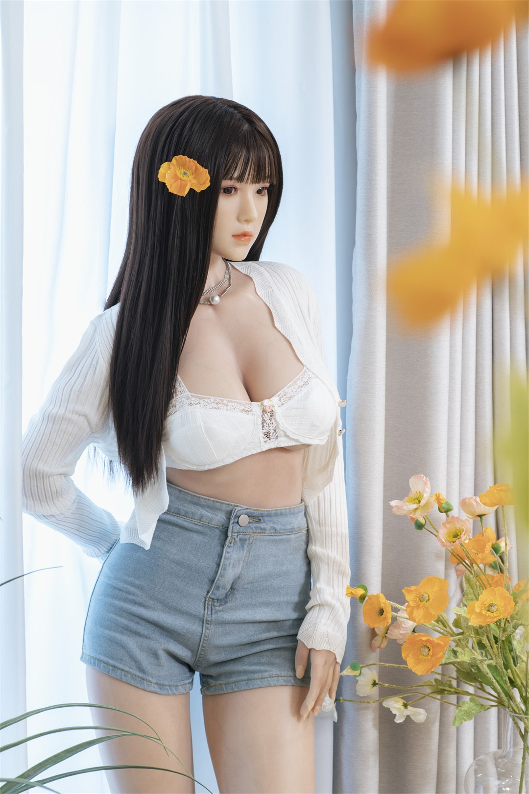 Asian Style Sex Doll with realistic features -Meghan(3 Sizes)