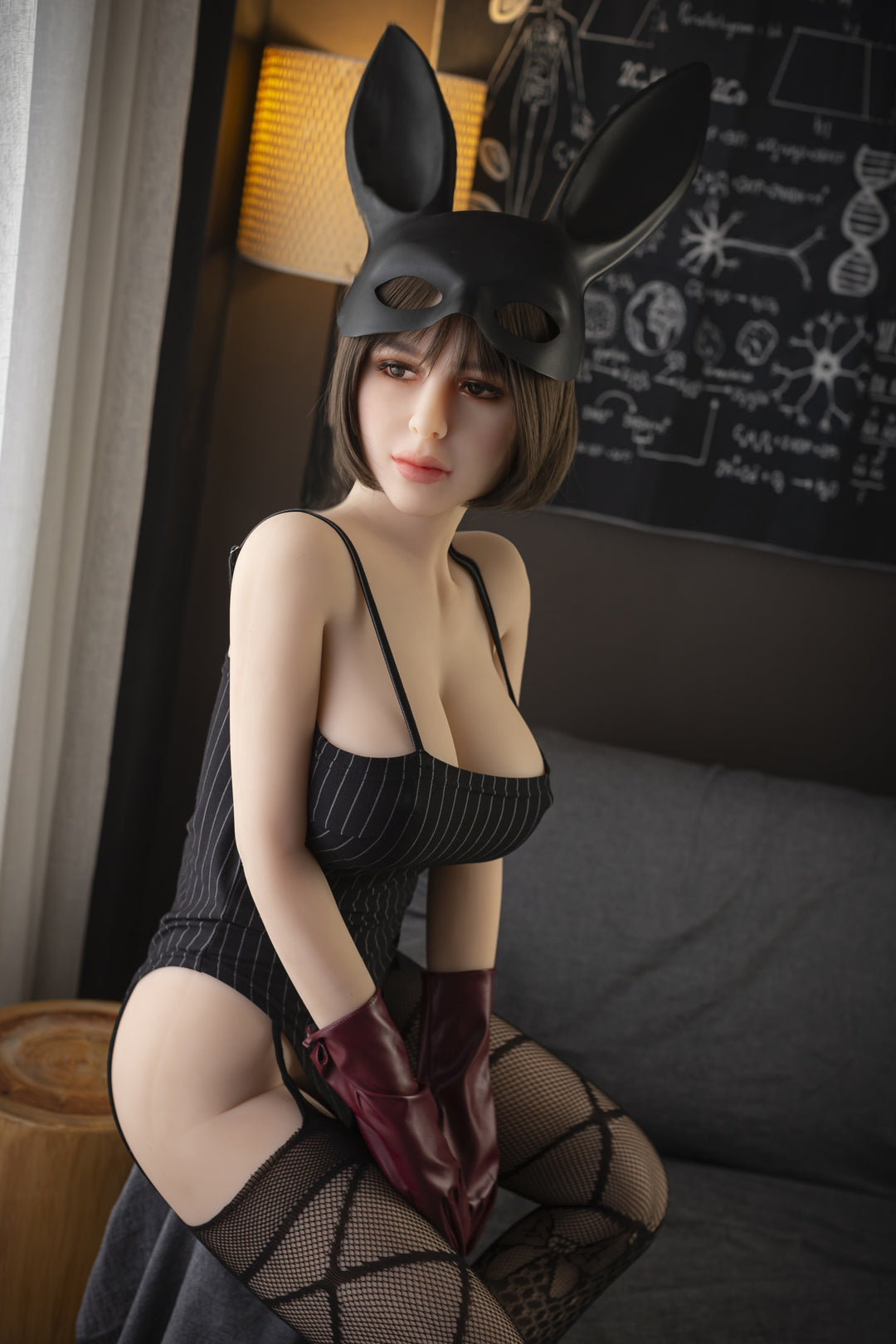 6YE | 5ft3/160cm Playboy Big Boobs Short Hair Sex Doll - Mira