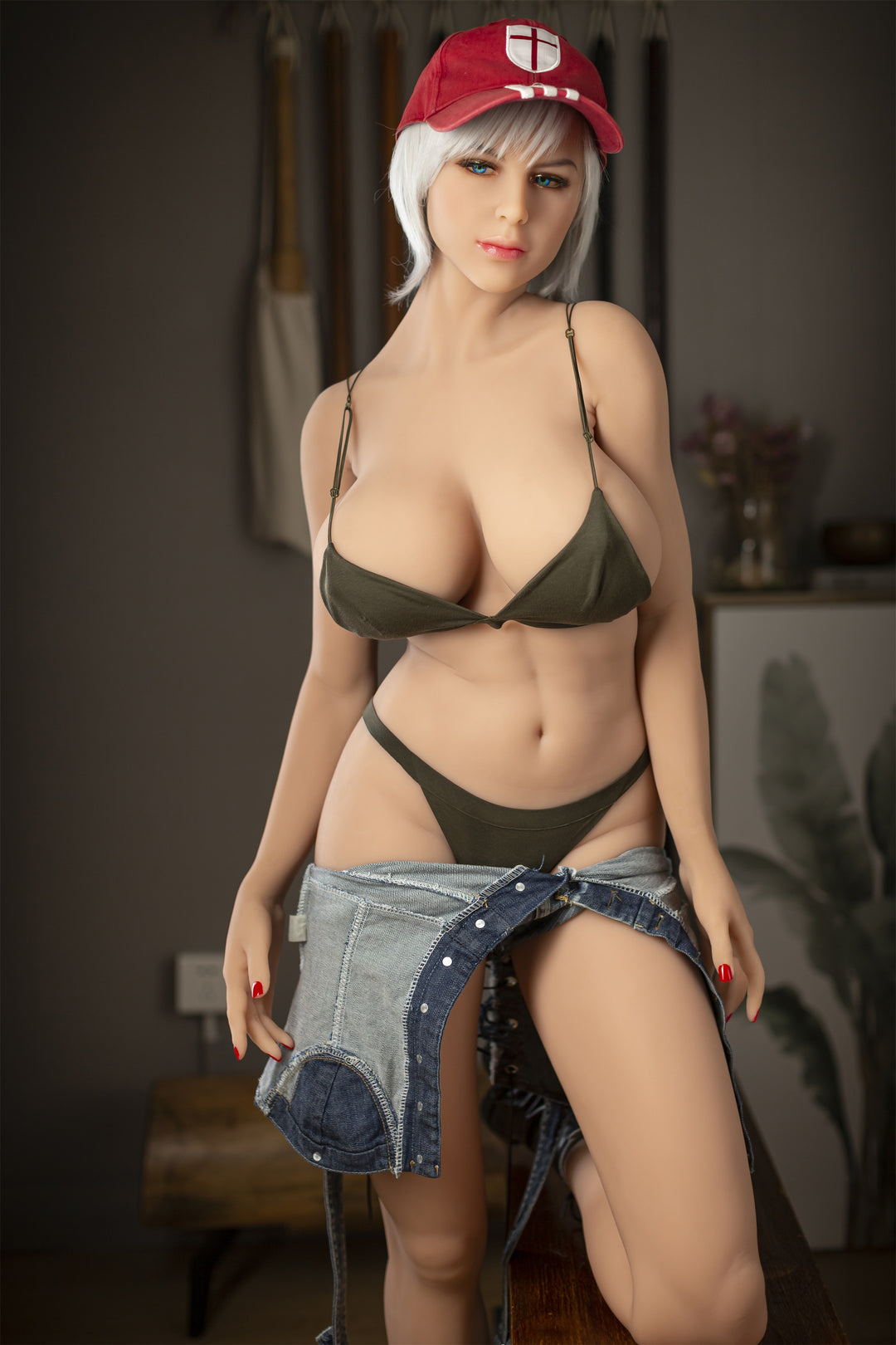 6YE | 5ft3/161cm Massive Boobs Short Hair Anime Sex Doll - Yukio