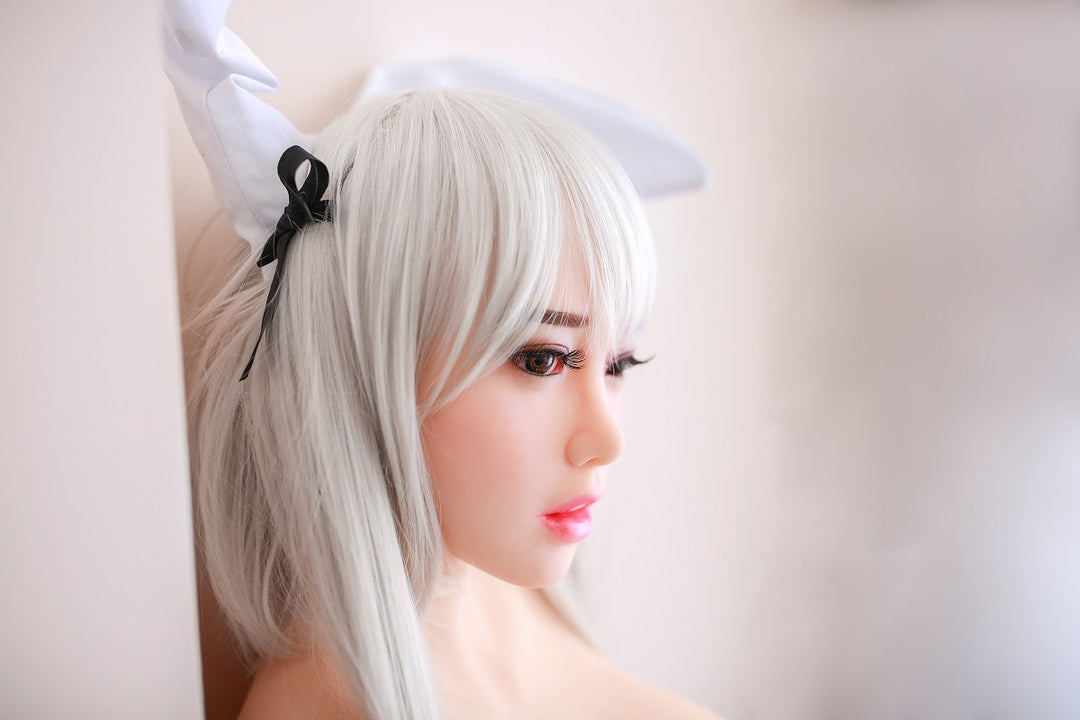 5Ft2(158cm) Top Quality TPE Sex Doll With White Hair -Denali (In Stock US)