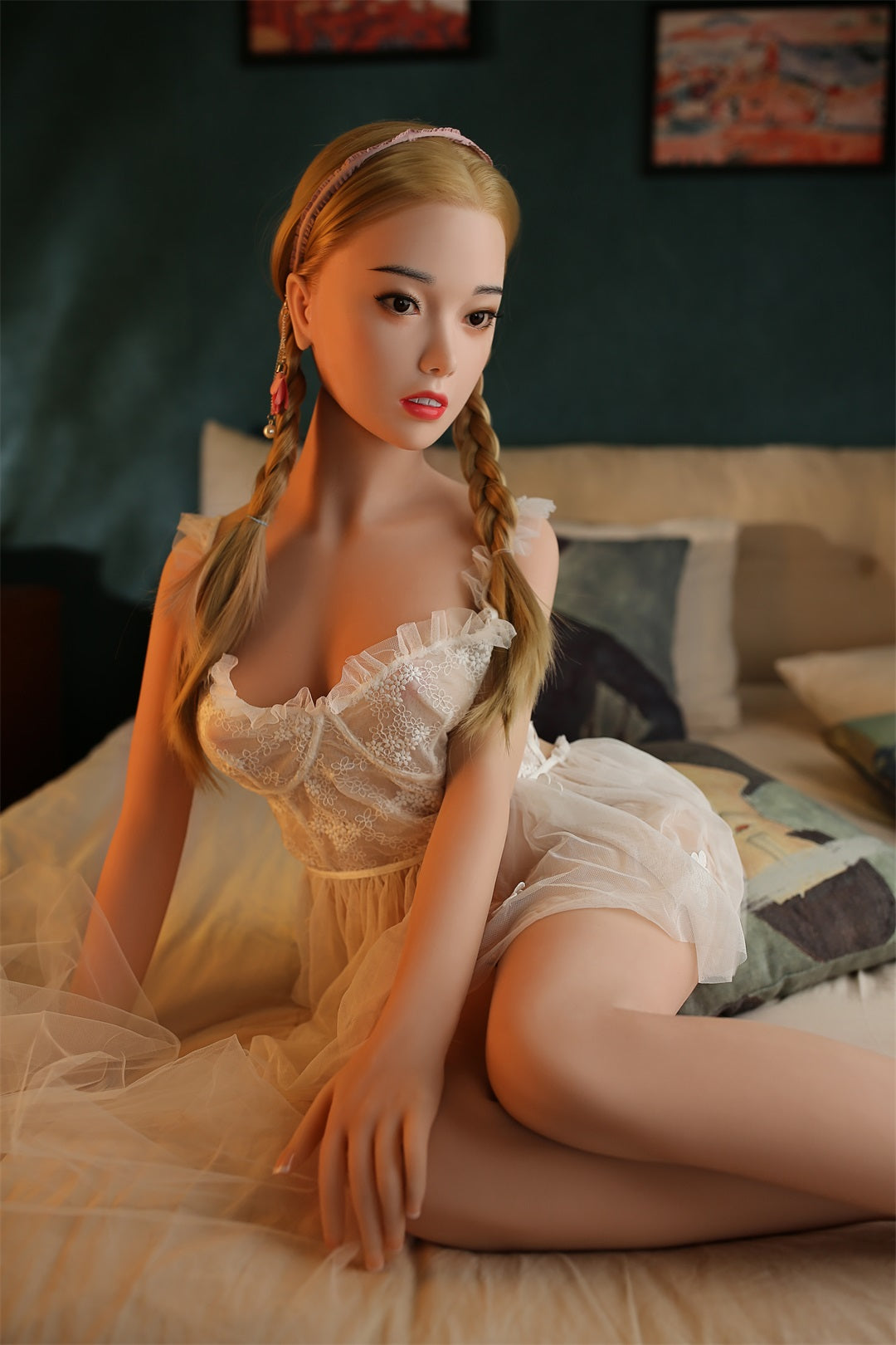 5ft 2 /157cm Small Breast Pretty Realistic Sex Doll - Mat