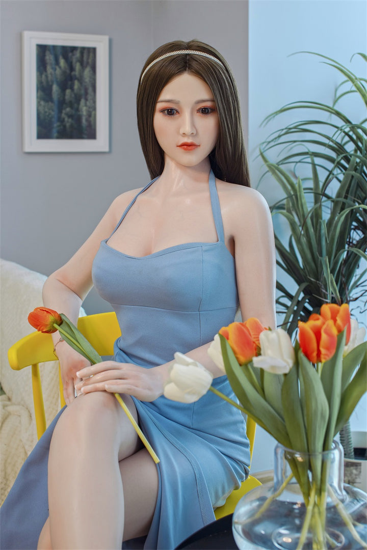 Aida - Japanese Style Big Boobs Gentle Realistic Silicone Sex Doll (5 Sizes)