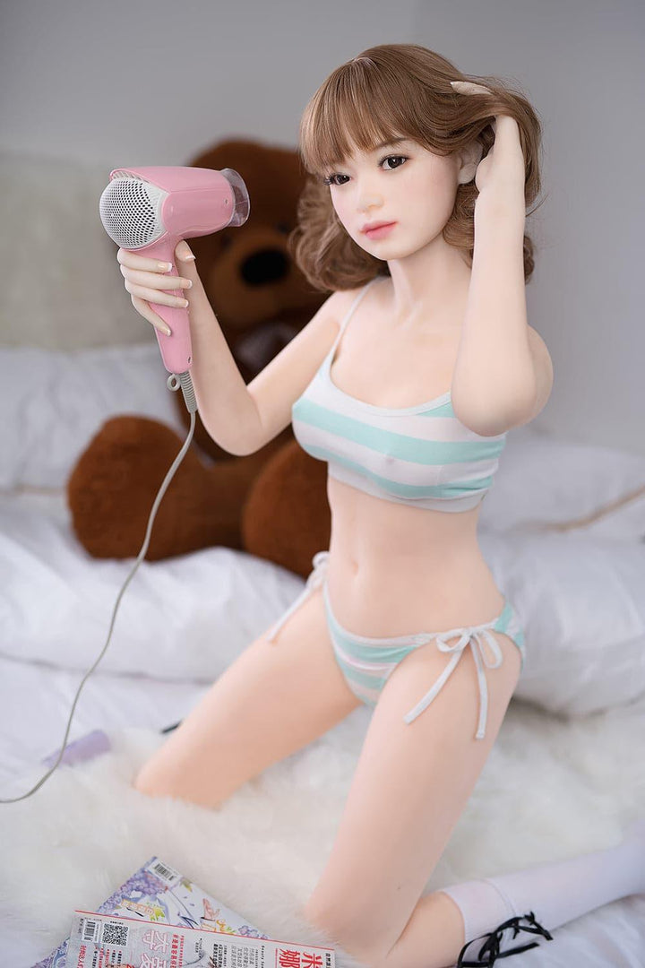 6 ans |  150cm / 4ft11 G-Cup Poupée Sexuelle Asiatique Séduisante Petits Seins - Phoebe