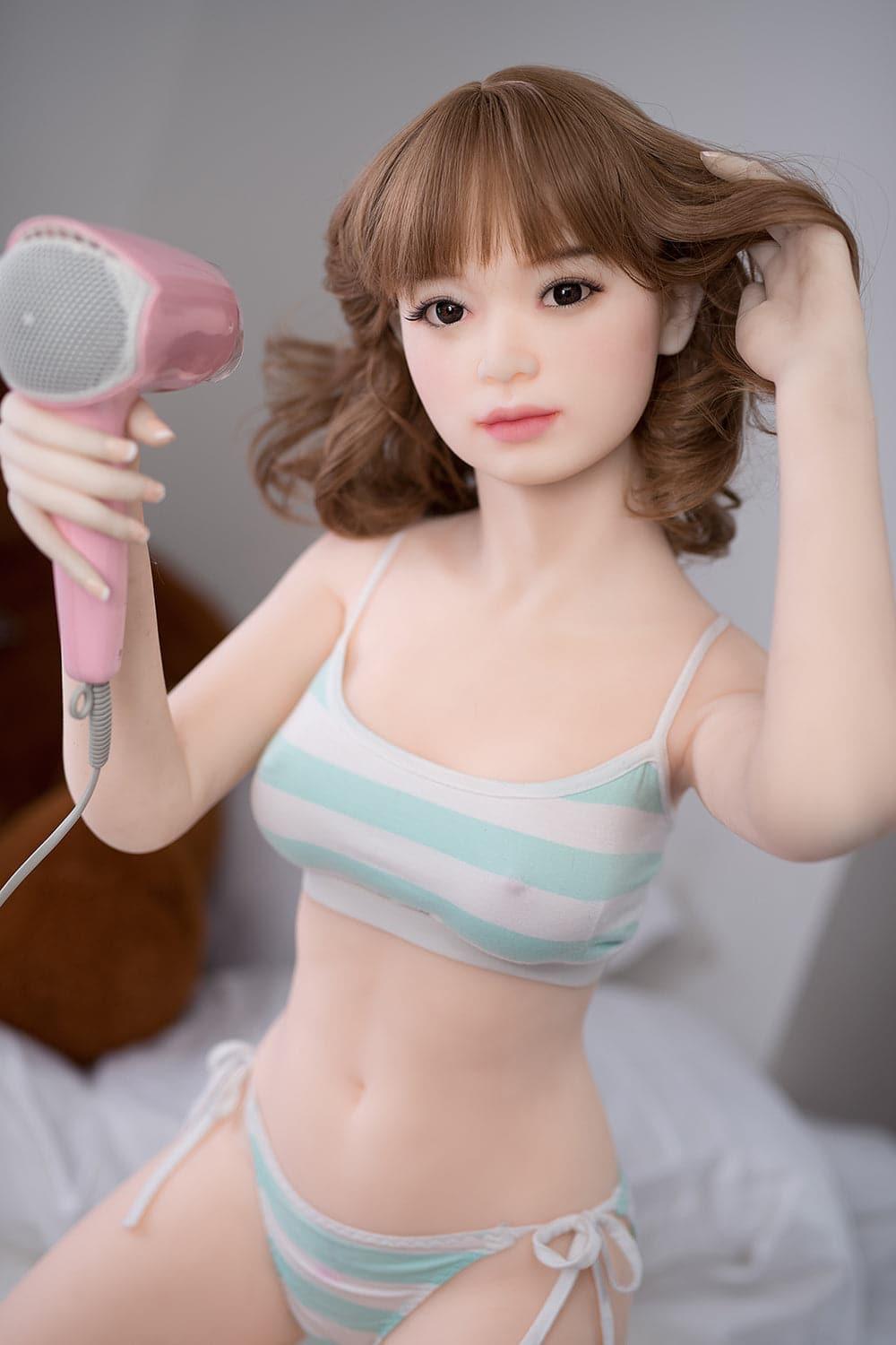 6YE |  150cm / 4ft11 G-Cup Seductive Small Breasts Asian Sex Doll - Phoebe