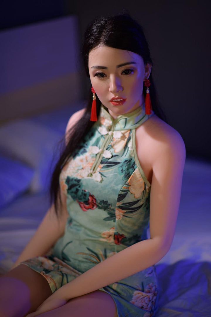 6YE | 165cm (5' 5") C-Cup Sillicone Head Small Breast Sex Doll - Tess