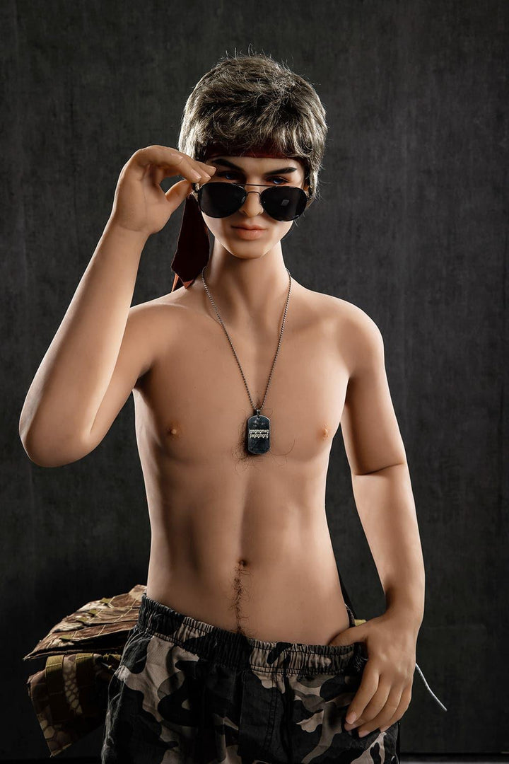 6YE | 173cm (5' 8") Male Muscles Sex Doll with Sillicone Head - Yvette