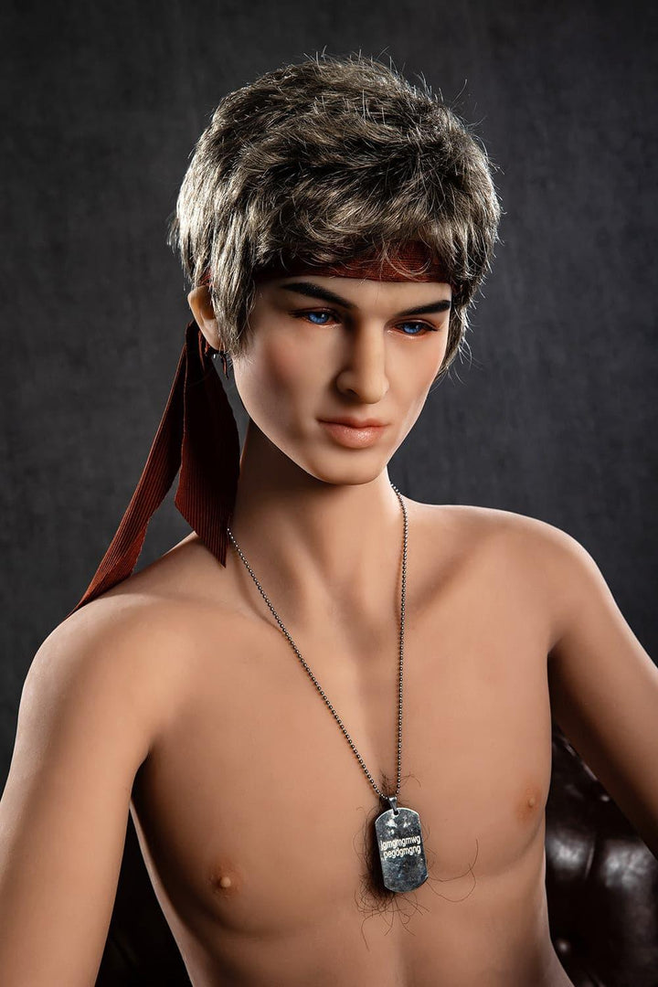 6YE | 173cm (5' 8") Male Muscles Sex Doll with Sillicone Head - Yvette