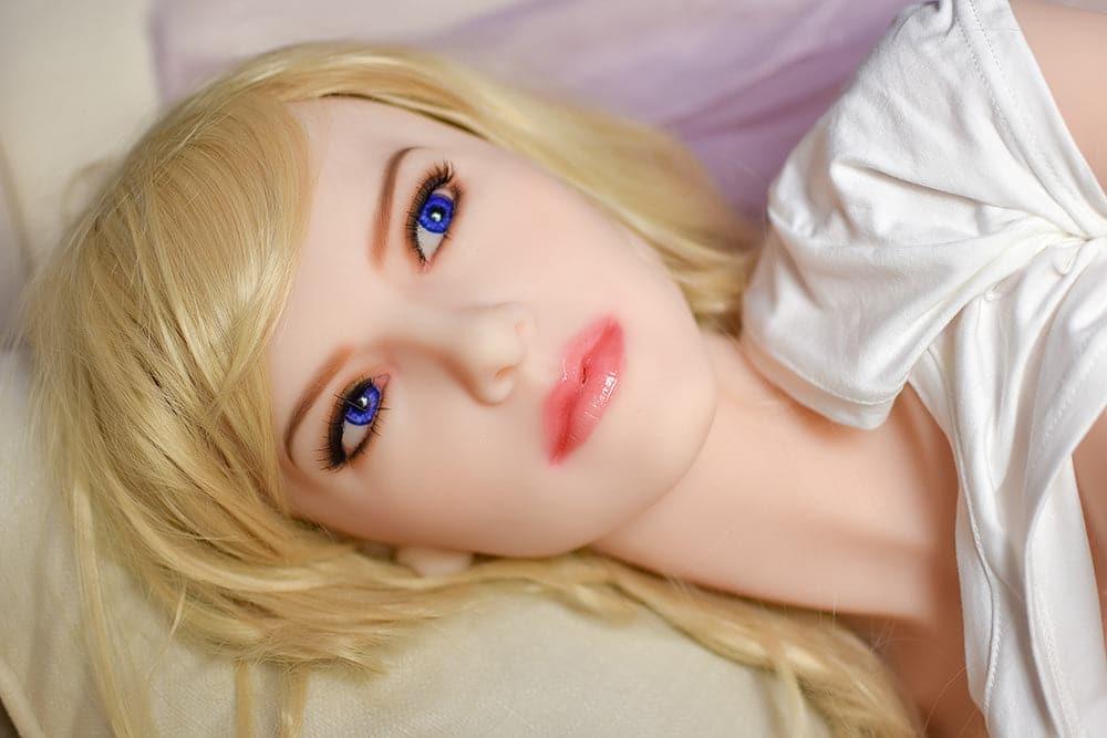 6YE | 160cm (5' 3") F-Cup Realistic Lifelike Small Breasted Blonde Sex Doll - Sebastiane