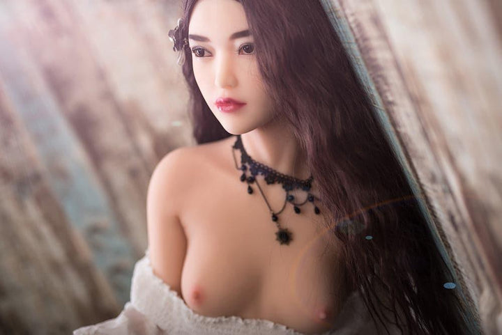 6YE | 165cm (5' 5") A-Cup Black Hair Small Breasted Sex Doll - Tabitha