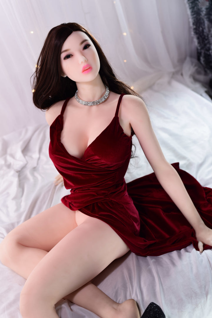 6YE | 5ft5/165cm große Brüste elegante asiatische japanische Sexpuppe - Josie