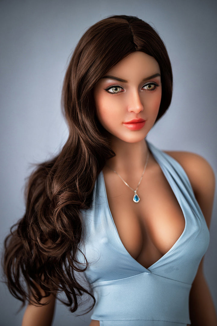 SY Doll | 166cm/5ft5 Sweet Life-Like Sex Doll With Long Curly Hair - Oakley( In stock US)