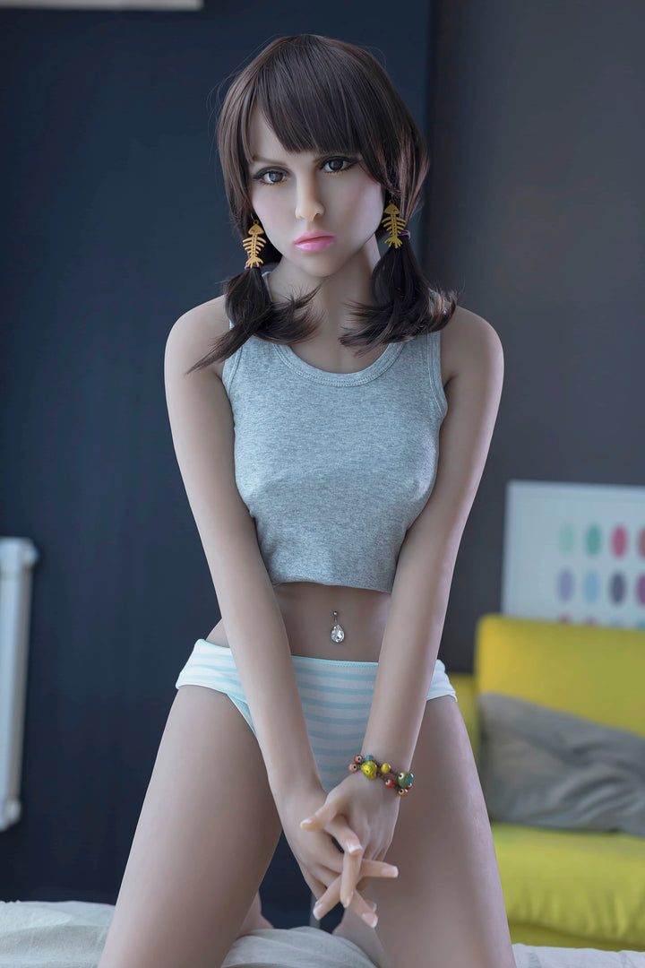 5ft 2 (158cm) Brunette Real-Feel Sex Doll - Jeniffer