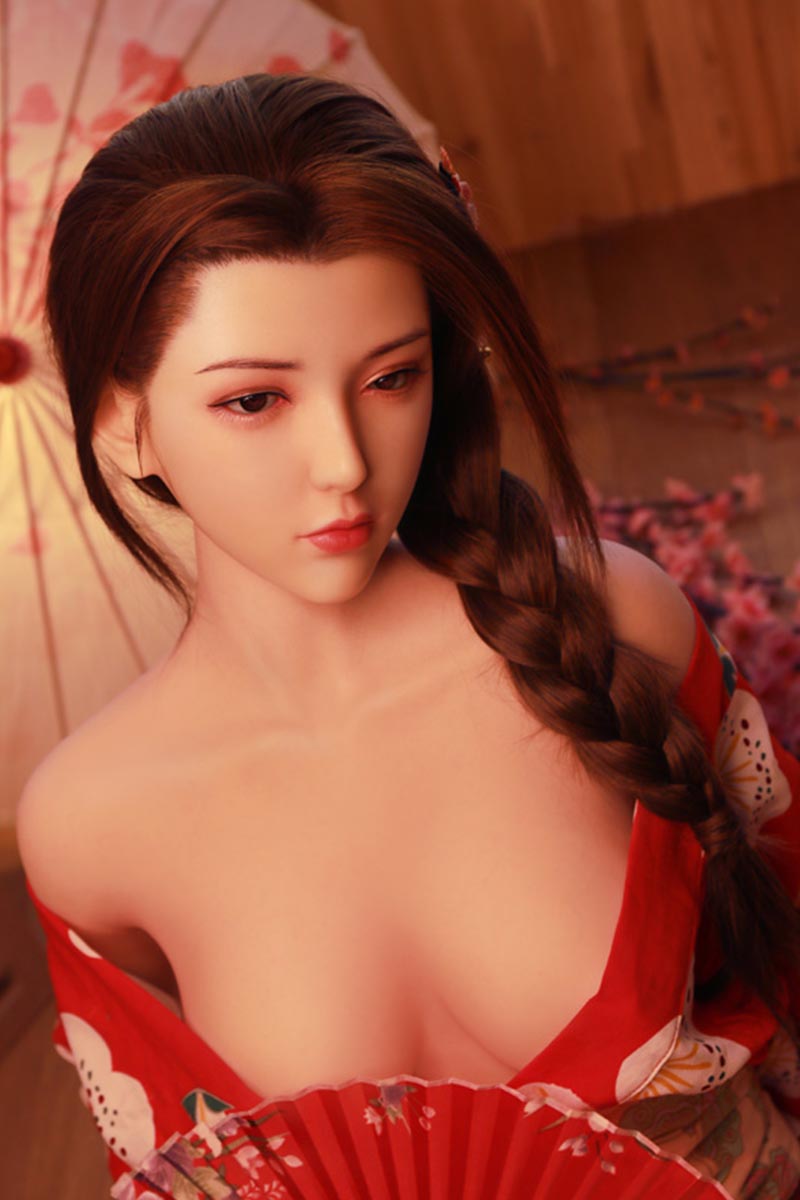 165cm/5ft5 Lifelike Silicone Sex Doll - Aki