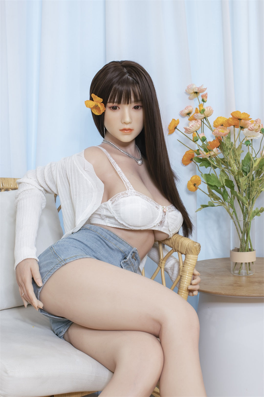 Asian Style Sex Doll with realistic features -Meghan(3 Sizes)