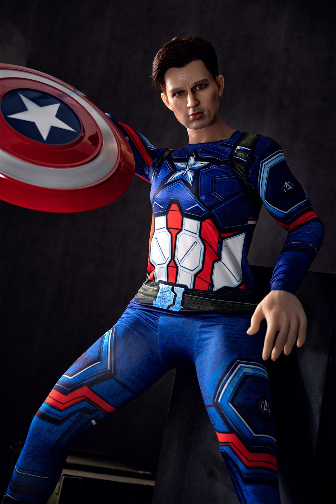 5ft3 /160cm Captain America Male Sex Doll For Women - Enio