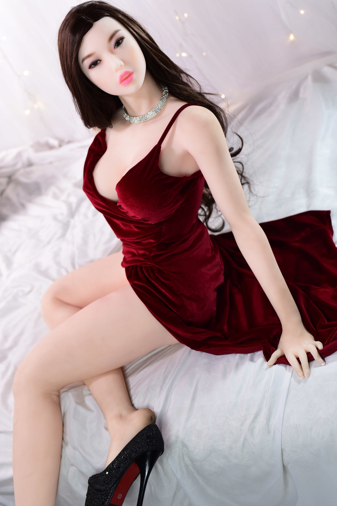 6YE | 5ft5/165cm große Brüste elegante asiatische japanische Sexpuppe - Josie