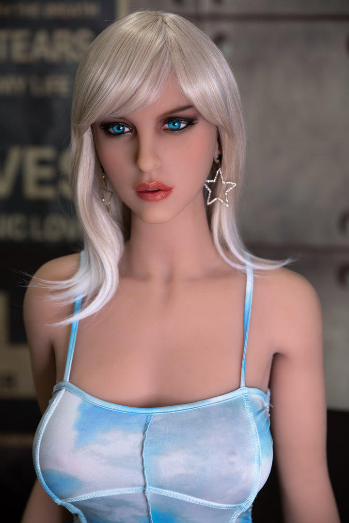 6YE | 5ft4/163cm Silver Hair Star Sex Doll - Gracelynn