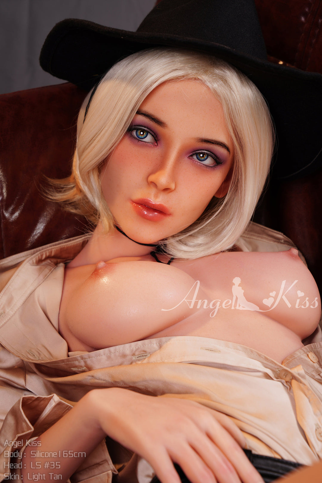 Angelkiss® 165cm (5.4') D-CUP Full Silicone Sex Doll - Dottie