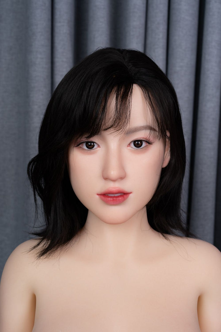 ZELEX® 165cm (5.4') F-CUP Silicone Head+TPE Body Love Doll - Julia