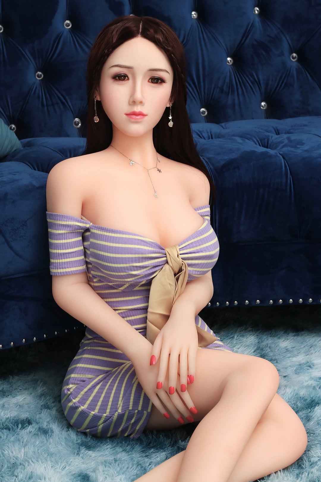 Susie - 5ft2in (158cm) Chinese Hot Girl TPE Sex Doll with Silicone Head