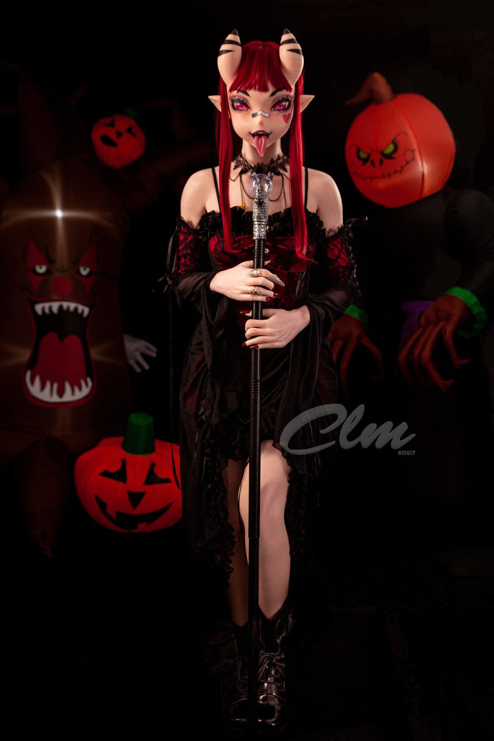 Climax Doll |SiQ 157 cm ultrarealistische Silikon-Sexpuppe Meru Halloween ❤️CLM Ultra❤️