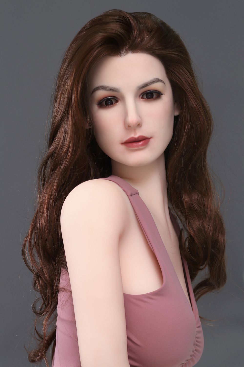 Jane - 5ft5in (165cm) Brown Hair Slim Lady Realistic TPE Sex Doll - Dollepoch