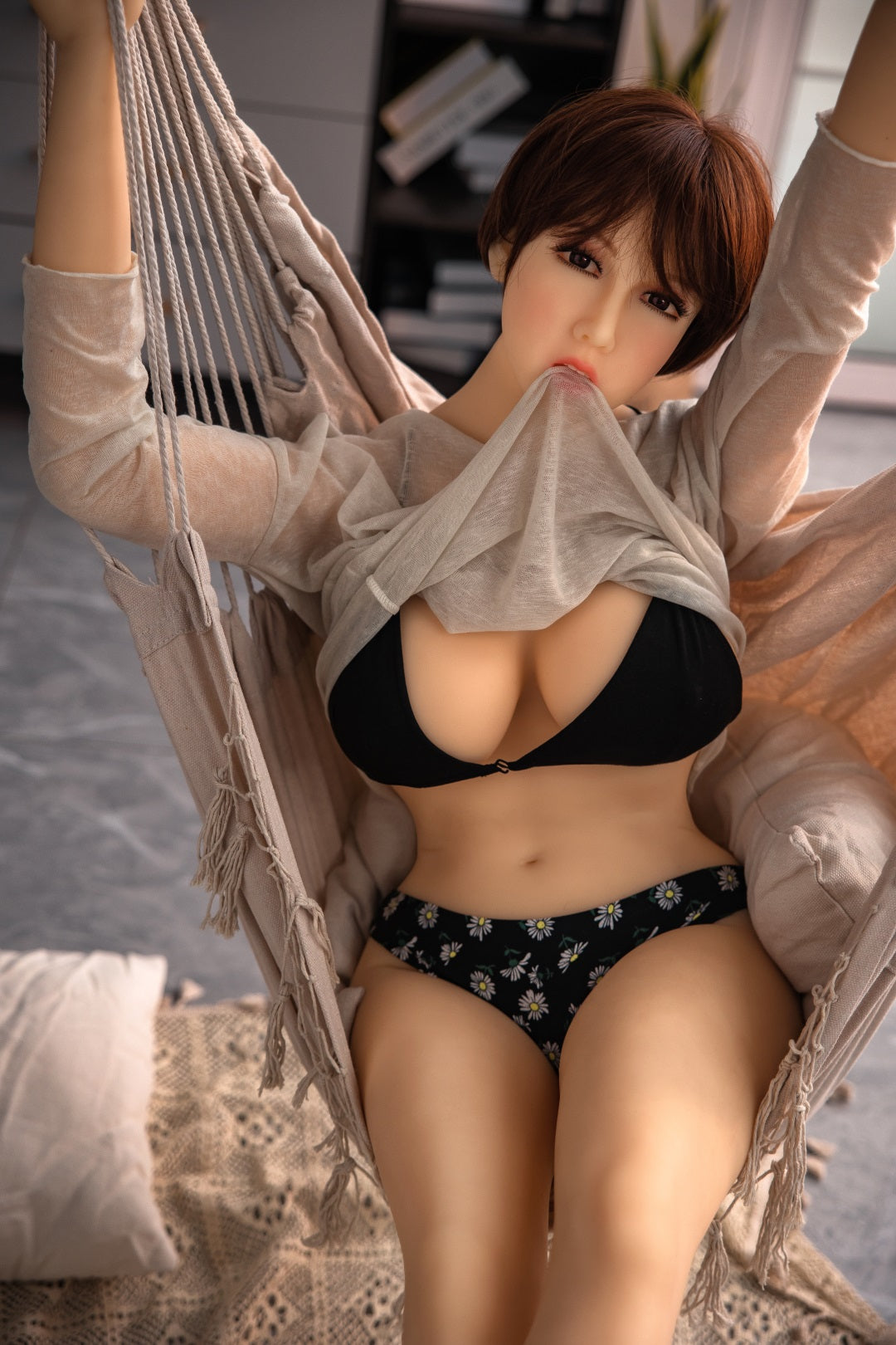 5ft 5 /165cm Big Breast Poupée Sexuelle Ultra Réaliste Real Doll - Leisy