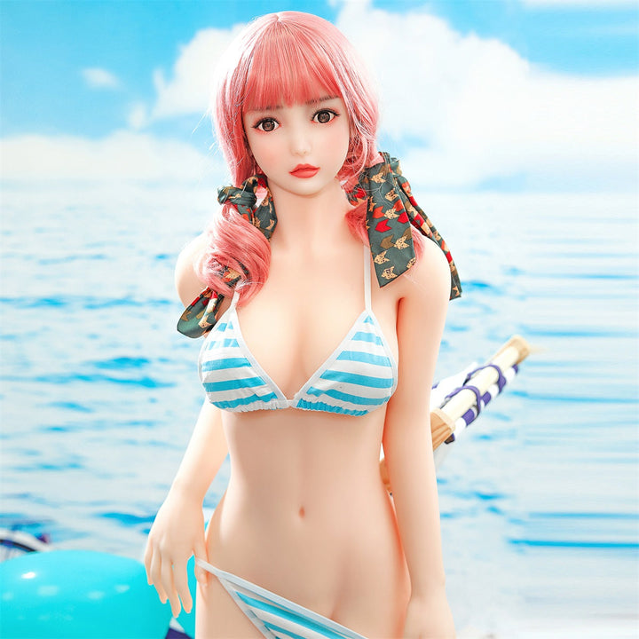 150cm / 4ft11 Bikini Style Youth Energetic Beauty Doll With Pretty Pink Hair - Bonnie