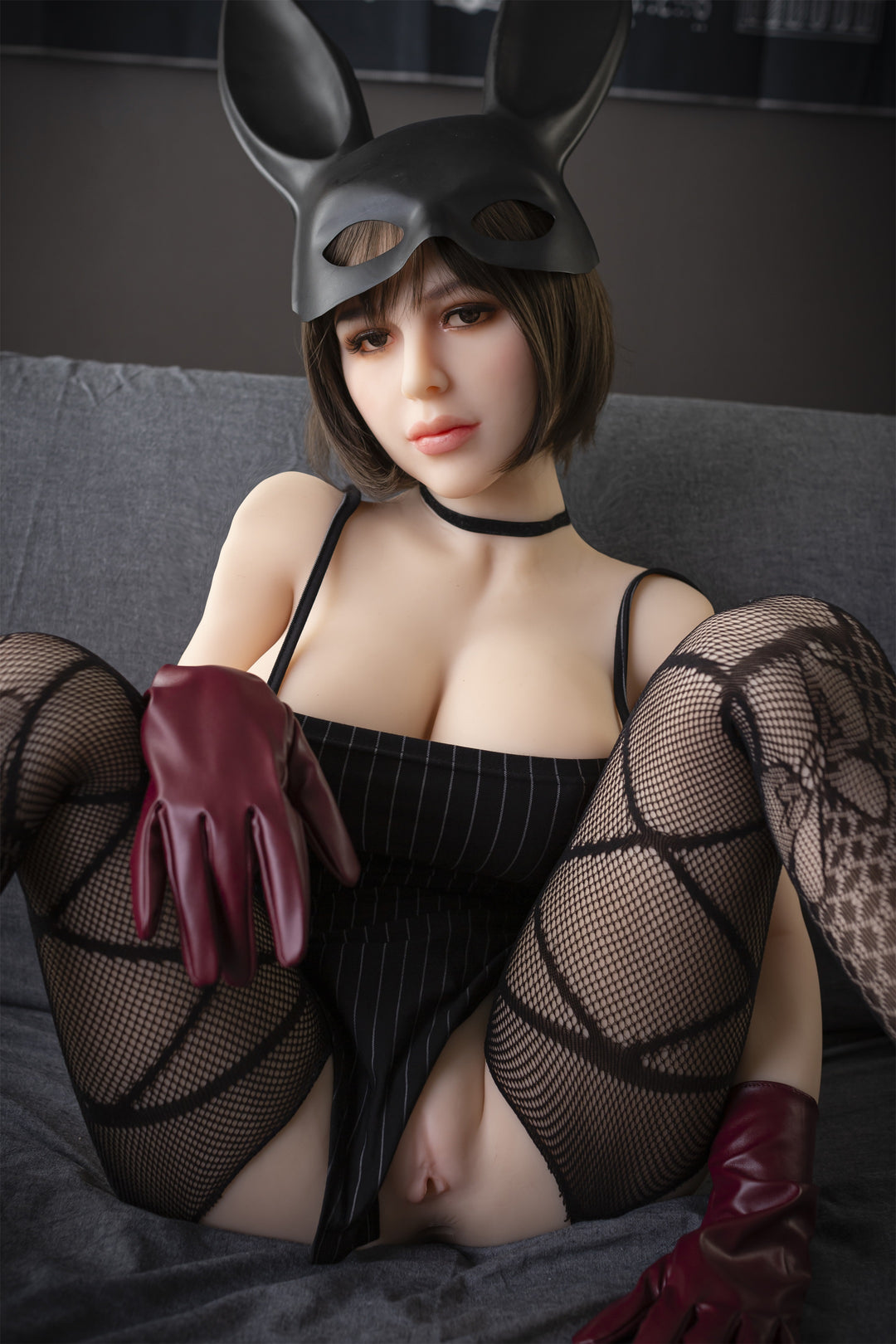 6YE | 5ft3/160cm Playboy Big Boobs Short Hair Sex Doll - Mira