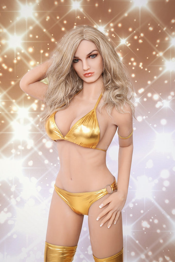 AF Doll | 168 cm muskulöse blonde Sexpuppe mit mittlerer Brust Neoma