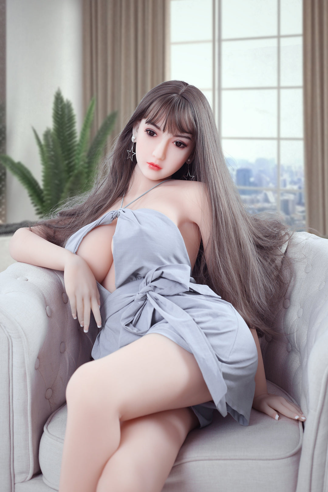 AF Doll | 166cm Big breasts TPE Sex Doll - Amy