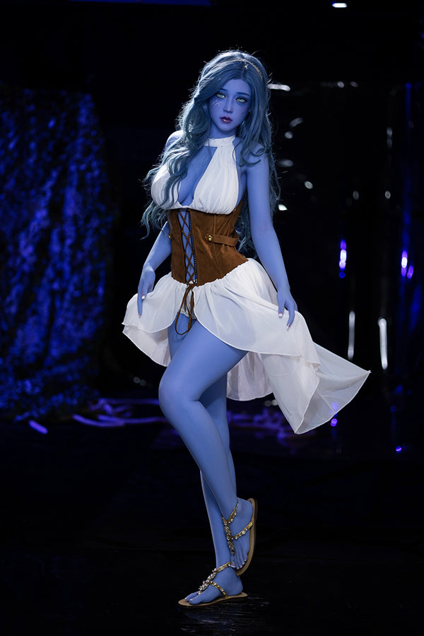 Aibei Doll | 160cm Blue Skin Alien Busty Sexy Sex Doll - Novia