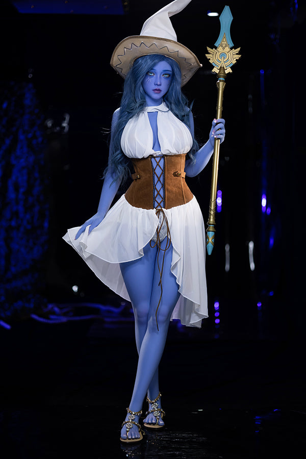 Aibei Doll | 160cm Blue Skin Alien Busty Sexy Sex Doll - Novia