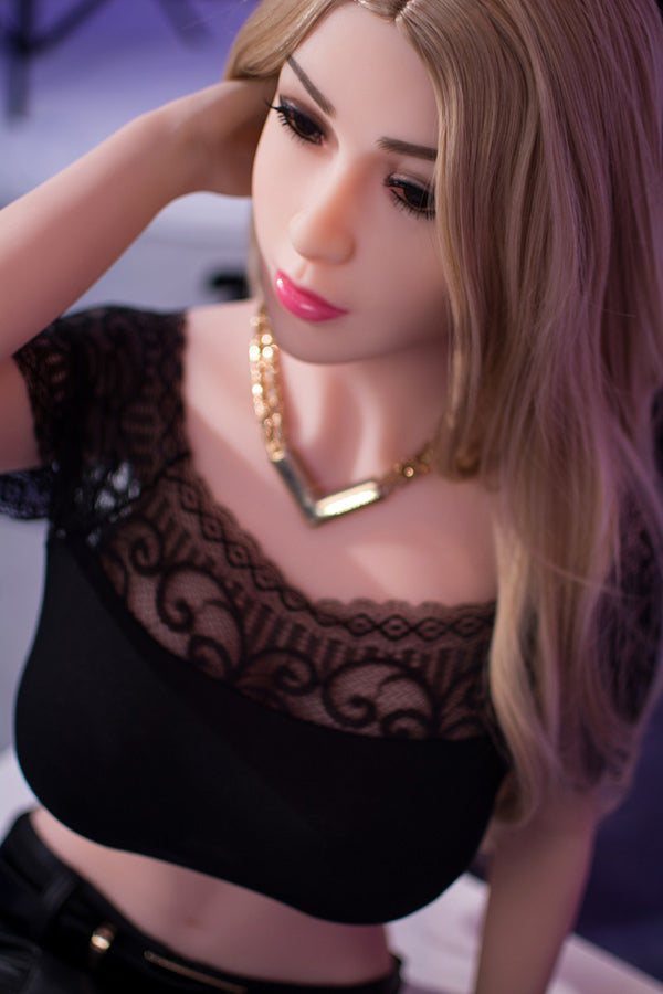 Aibei Doll | 158cm/5ft2 Blonde Big Boobs Sex Doll - Cain