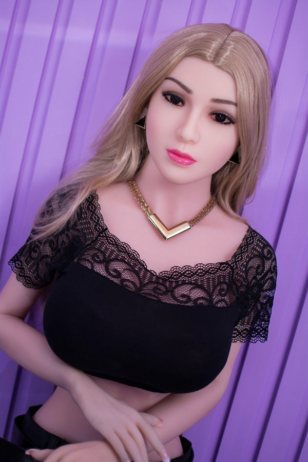 Aibei Doll | 158cm/5ft2 Blonde Big Boobs Sex Doll - Cain