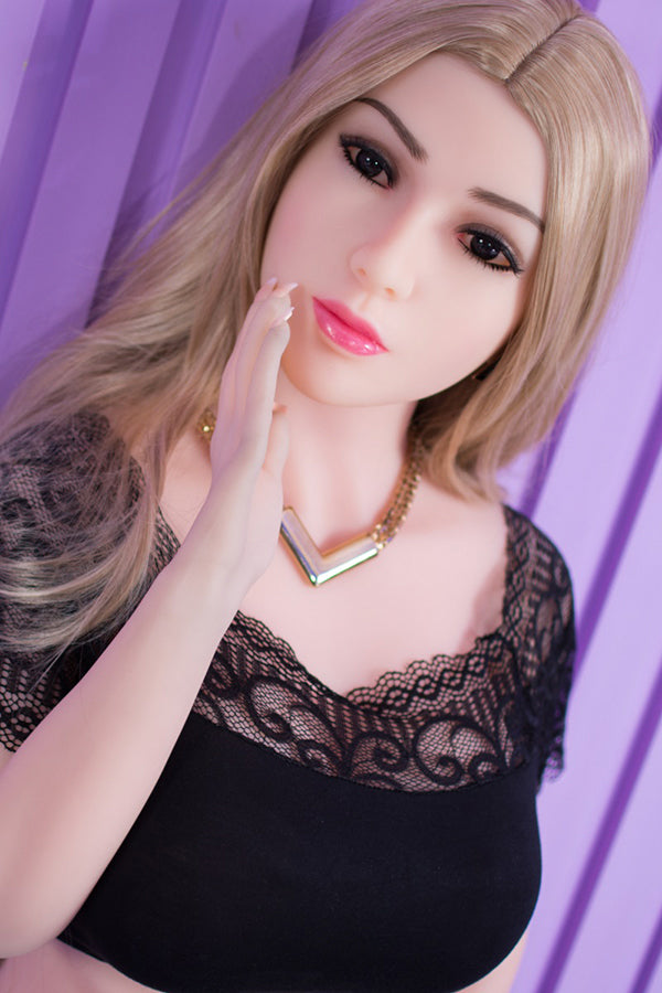 Aibei Doll | 158cm/5ft2 Blonde Big Boobs Sex Doll - Cain