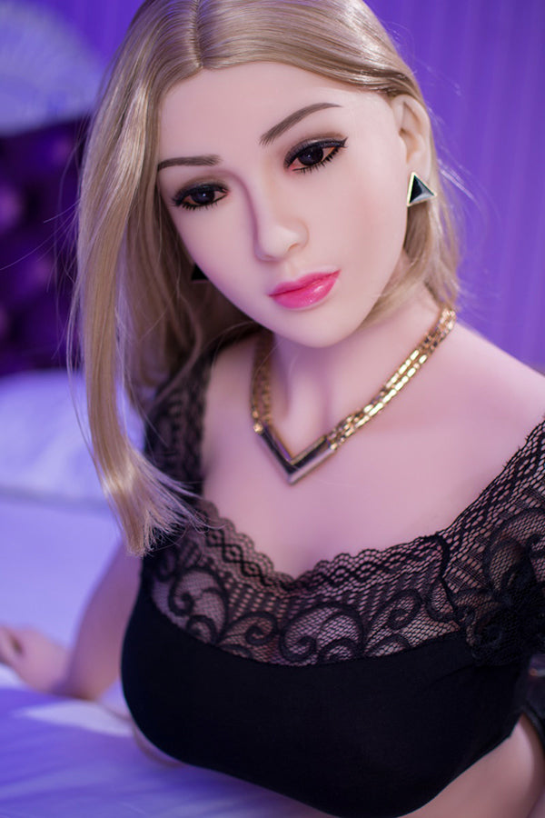 Aibei Doll | 158cm/5ft2 Blonde Big Boobs Sex Doll - Cain