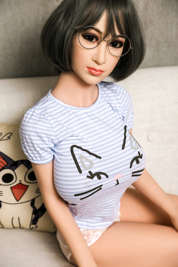 Aibei Doll | 158cm/5ft2 Big Eyes Big Boobs Sex Doll - Caltha