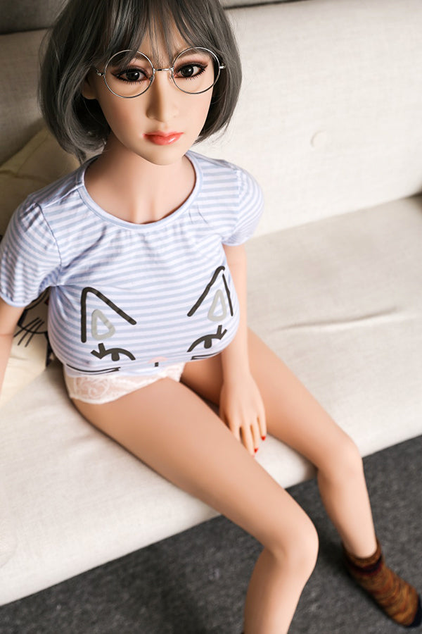 Aibei Doll | 158cm/5ft2 Big Eyes Big Boobs Sex Doll - Caltha