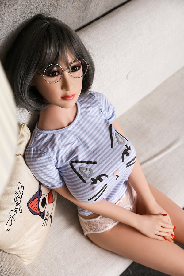 Aibei Doll | 158cm/5ft2 Big Eyes Big Boobs Sex Doll - Caltha